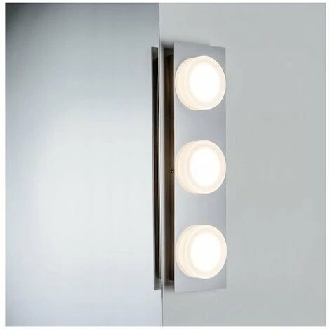 De gros ???? PAULMANN Plafonnier LED Doradus - Rectangle - 3x5W - Chrome - Non Dimmable - Gris (tout Métal) ???? 1 De gros ???? PAULMANN Plafonnier LED Doradus - Rectangle - 3x5W - Chrome - Non Dimmable - Gris (tout Métal) ????