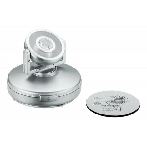 Tout neuf ???? PAULMANN Lumière D'ameublement Rotate Led Avec Interrupteur On/off - Chrome Mat - Piles - 3000K - Dimmable ???? 2 Tout neuf ???? PAULMANN Lumière D'ameublement Rotate Led Avec Interrupteur On/off - Chrome Mat - Piles - 3000K - Dimmable ???? – Image 2
