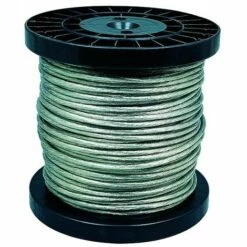 Nouveau ???? PAULMANN Câble De Tension Pour Luminaires Suspendus - 100 Mètres - Ø 4 Mm - Gris Clair ????