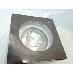 Le moins cher ⭐ Spot Encastré Ø 79mm Acier Brossé Fixe Avec Lampe Halogène 50W GU5.3 Et Transfo 12V 60VA Kit Complet Premium PAULMANN 98933 ????