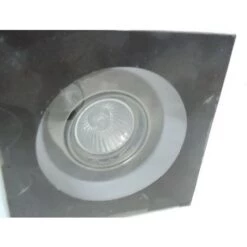 Sortie ???? Spot Encastré Ø 83mm Acier Brossé Orientable Avec Lampe Halogène 50W GU10 230V Premium PAULMANN 98934 ????